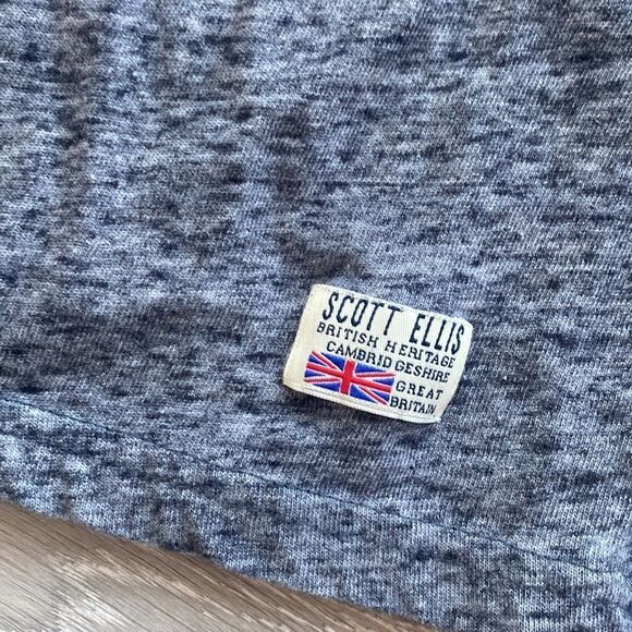 Henley Grey Long Sleeved Shirt - Picture 3 of 7